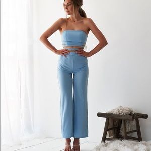 Why’re Valentyne blue jumpsuit